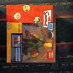 43804 Playmates The Simpsons Aztec Theater Playset Boxed Voice Activation Mayor Quimby