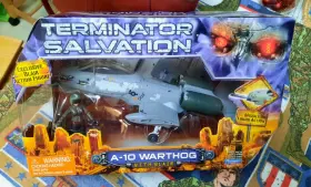 57401 Playmates #57401 2009 Terminator Salvation A-10 Warthog With Blair Jet And Pilot Playset Nisp Rare