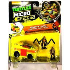 87602 Playmates Teenage Mutant Ninja Turtles Micro Mutants Party Van New See Pics