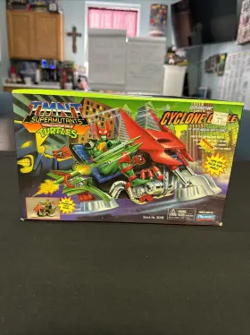 Playmates Toys 043377030195 1994 Tmnt Super Mutants Cyclone Cycle Factory Sealed Box