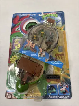 Playmates Toys 043377034339 Tmnt Mini-mutant Raphael Castle Playset Playmates Toys 043377034339 Tmnt Mini-mutant Raphael Castle Playset