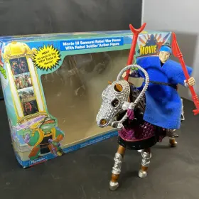 Playmates Toys 043377053057 1992 Tmnt Movie 3 Samurai Rebel Horse With Soldier