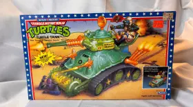 Playmates Toys 043377055716 1991 Tmnt Mutant Military Turtle Tank Factory Sealed In Box