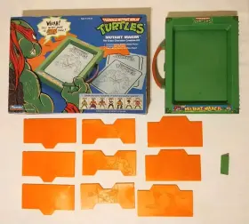 Playmates Toys 043377056959 1990 Teenage Mutant Ninja Turtles Tmnt Maker Creation Kit Complete With Box