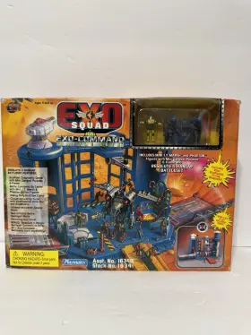 Playmates Toys 043377163411 Exo-squad Mini Command Resolute Ii Hangar Battle Set 1995 Broken Seal