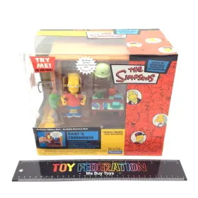 Playmates Toys 043377438021 The Simpsons World Of Springfield Environment Barts Treehouse