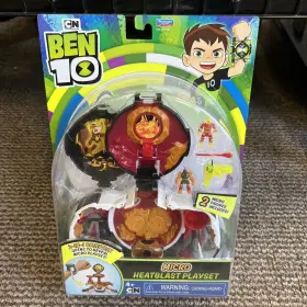 Playmates Toys 043377777212 2019 Ben 10 Micro Heatblast Playset New Factory Sealed