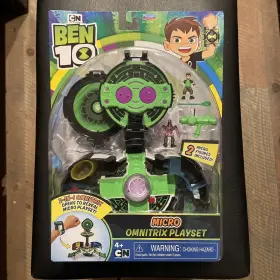 Playmates Toys 043377777236 Ben 10 Micro Omnitrix Playset 2-in-1 Toy 2019 - High Override Figures