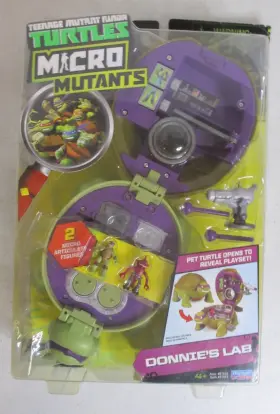Playmates Toys 043377878124 Teenage Mutant Ninja Turtles Micro Mutants Donnies Lab Playset New