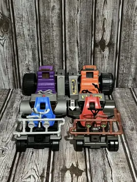 Playmates Toys 043377940777 2012 Teenage Mutant Ninja Turtles Patrol Buggy Lot Of 4 Tmnt