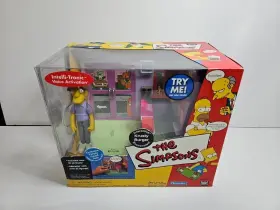 140667 Playmates Toys Krusty Burger Playset Simpsons Wos Interactive Pimply Faced Teen Figure Playmate