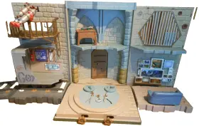 154122 Playmates Toys Vintage Tmnt Ninja Turtles Sewer Lair Playset 2003 Plus Bonus