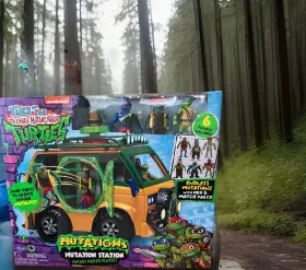 234717 Playmates Toys Tmnt Tales Of The Teenage Mutant Ninja Turtles Mutation Station Maker Playset