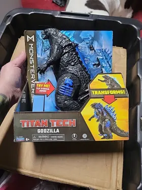 34931 Playmates Toys Godzilla Vs. Kong - Titan Tech Monsterverse Transforming 8 Inch Figure