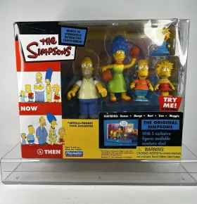 43608 Playmates Toys The Simpsons Wos Inch Original - Now And Then Nm/nib