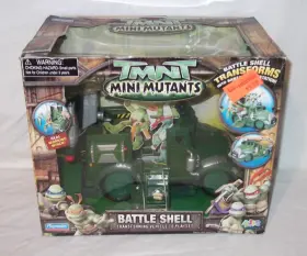 54545 Playmates Toys Tmnt Teenage Mutant Ninja Turtles Mini Mutants Transforming Battle Shell Nisb