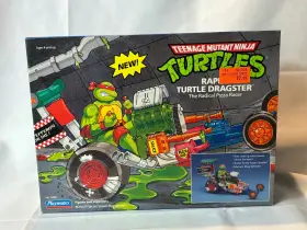 5699 Playmates Toys 1991 Tmnt Raphs Turtle Dragster Factory Sealed In Box