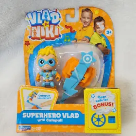 57551 Playmates Toys Vlad And Niki Superhero With Catapult Figure Set Bonus New