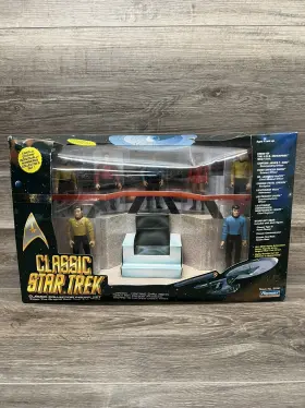 6090 Playmates Toys Star Trek 1993 Bridge Classic Collector Set Limited Ed. - Dmg Box