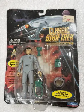 6452 Playmates Toys Classic Star Trek Movie Series Commander Spoke Vtg Action Figure Nip