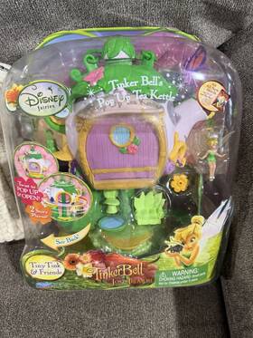 Playmates Toys 74614 Tinker Bell Disney Fairies Playset Lost Treasure 2009 Doll Set