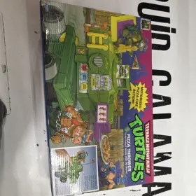 81082 Playmates Toys Motorized Pizza Thrower Vehicle Playset Boxed Tmnt 8 Discs