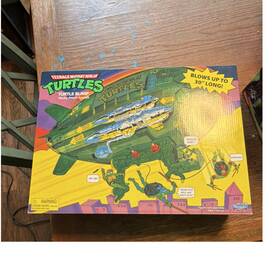 Playmates Toys 81296 Tmnt Turtle Blimp Wacky Attack Aircraft Playset Boxed