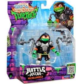 83835 Playmates Toys Tmnt -83835- Tales Of The Teenage Mutant Ninja Turtles Battle Arena Michelangelo