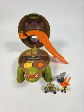 88713 Playmates Toys Tmnt Micro Mutants Mikey Skate Park Playset