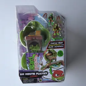 90080 Playmates Toys Tmnt Tales Raphael Transforming Head Playset With Mini Figures