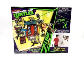 95041 Playmates Toys Teenage Mutant Ninja Turtles Z-line Ninjas Fire Escape Free Fall 2012 Tmnt