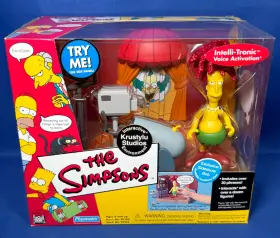 99125 Playmates Toys Krusty-lu Studios Playset Simpsons Wos Interactive Sideshow Bob Kelsey Grammer