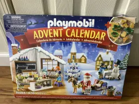 Playmobil 008789710888 71088 Advent Holiday Calendar 92 Pieces Christmas Baking Set