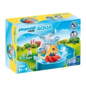 B082yph37z Playmobil 1.2.3 Aqua Water Wheel Carousel 70268