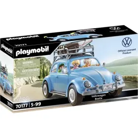 B08kvvc9kp Playmobil Volkswagen Beetle Toy Car - Authentic Design Durable Ages 4