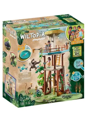 B09qvfqjth Playmobil Wiltopia Research Tower With Compass And Howler Monkeys