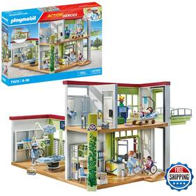 Playmobil B0d1xzl4nf Modern Hospital With Figures Exam Room Wheelchair - Ages 4-10