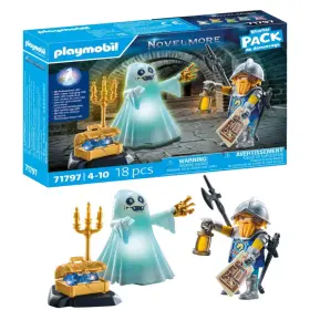 B0dlgndy51 Playmobil Novelmore 71797 Castle Ghost And Knight Toy For Children From 4 Years