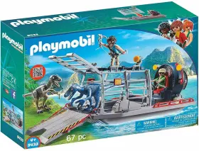 10741 Playmobil - Cranbury Enemy Airboat With Raptor Building Set