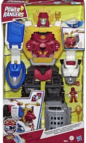 E5871 Playskool Heroes Power Rangers Morphin Megazord 2-in-1 Converting Playset New