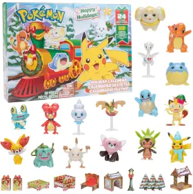 B0cskgzxx8 Pok Mon 2025 Holiday Advent Calendar 24-piece Gift Playset Official