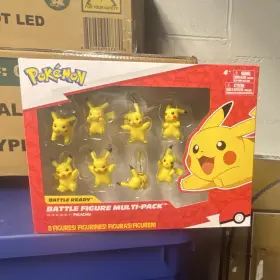 Ph02604-051023-ka Pok Mon Battle Figure Multi-pack Playset Pikachu 8 Figures Boxed Licensed