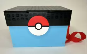Pkw2366 Pok Mon Fold Up Carry Case Volcano Playset No Figures Great Condition