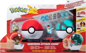 Pkw3164 Pokemon Pok Mon Axew With Ball Vs Totodile Net Surprise Attack Game