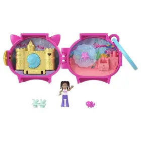 Hxx22 Polly Pocket Collectible Axolotl Pet Compact Playset For Girls Ages 4 And Up