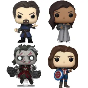 694fu Pop Funko Doctor Strange In The Multiverse Of Madness Collectors Set 4 Figures
