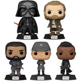 713fu Pop Funko Star Wars Obi-wan Kenobi Collectors Set - 5 Figure