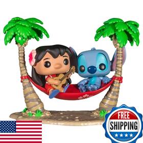 Pop B09zb4rz9v Lilo Stitch In Hammock Moments 1200