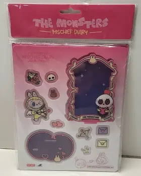 Pop Mart 941848273345 Labubu The Monsters Mischief Diary Series Photo Stand