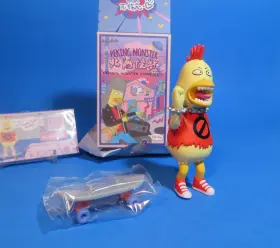 P-29900110001 Pop Mart X N. Sea Monster Community Peking Series Blind Box Street Punk